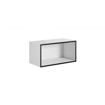 Avatud panipaigakapp Cama ROCO RO4 75/37/37 valge/must