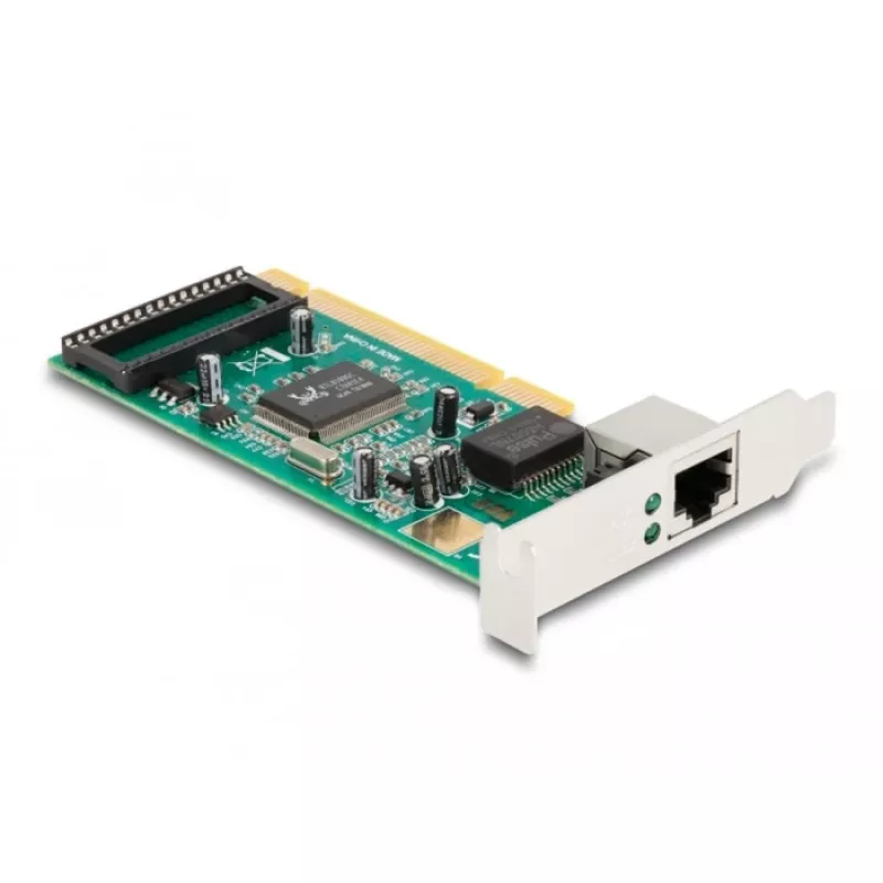 DeLOCK PCI-kaart 1 x RJ45 Gigabit LAN RTL täiskõrgus/madalprofiil