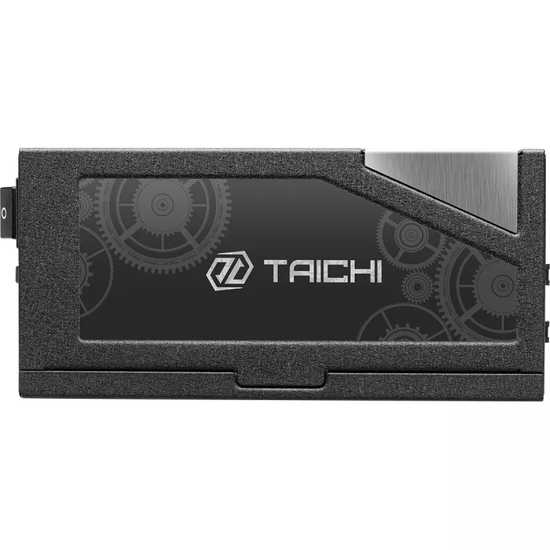 Toiteplokk ASROCK Taichi TC-1300T 1300 W 20+4 pin ATX 80 PLUS Titanium, must, 135 mm ventilaator