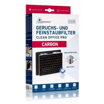 Tolmufilter Cleanoffice Carbon 150 x 120 x 50 mm — 2 tk