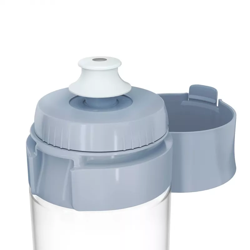 Filtreeriv pudel BRITA Vital Pastel Blue 600 ml koos 2 MicroDisc filtriga, BPA-vaba, nõudepesumasinakindel
