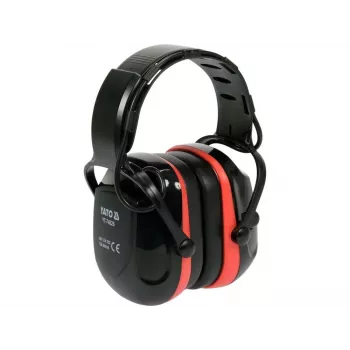 Kuulmiskaitsekõrvaklapid YATO YT-74626, PVC konstruktsioon, liitiumpolümeeraku, 348 g