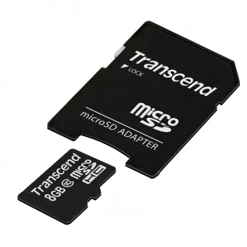 Transcend Premium - Välkmälukaart (microSDHC koos SD-adapteriga)