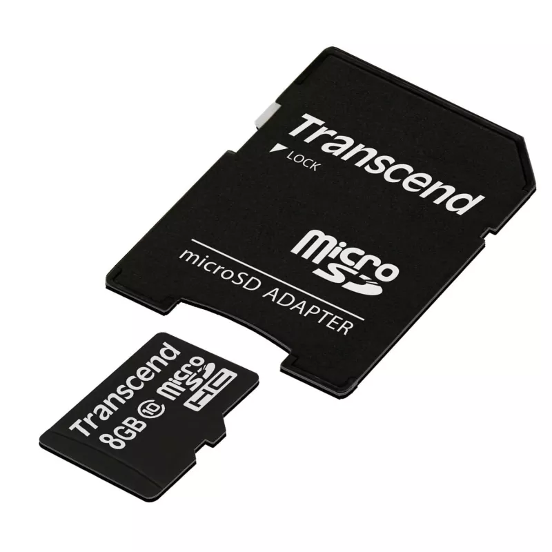 Transcend Premium - Välkmälukaart (microSDHC koos SD-adapteriga)