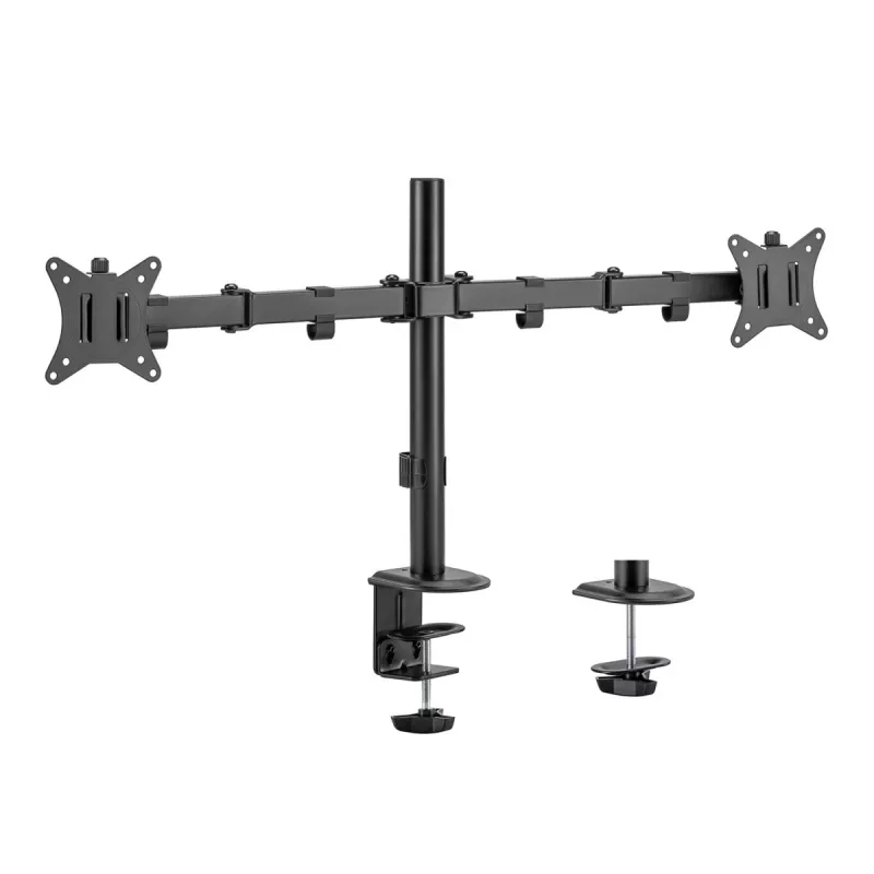 Maclean lauahoidik 2 monitorile, VESA 75x75 ja 100x100, 17-32, 2x 9kg, MC-754N