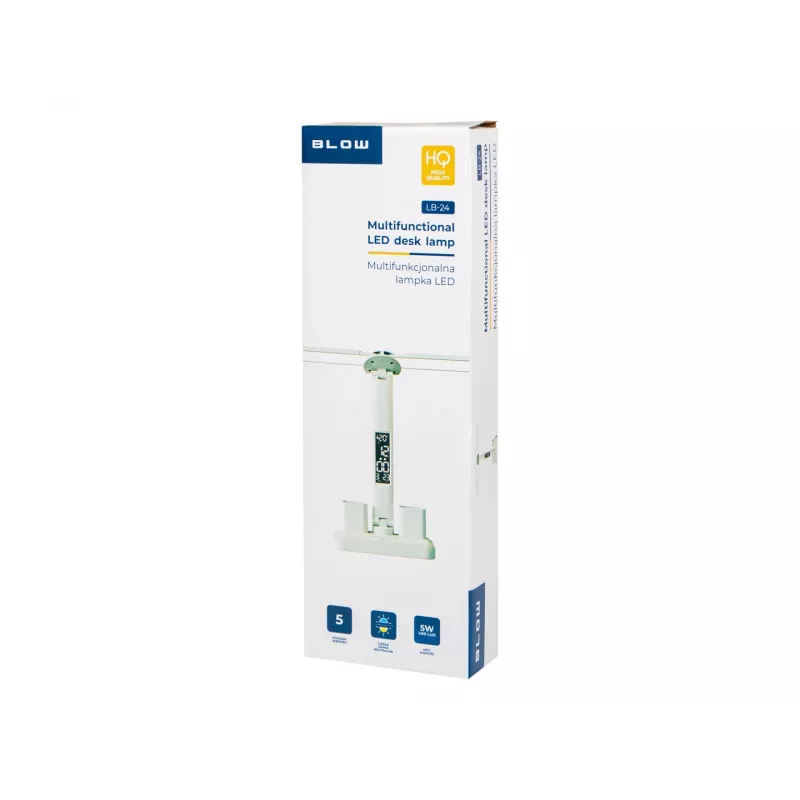 LB-24 LED laualamp kellaga