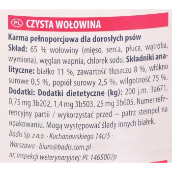 ANIMONDA GranCarno Adult Single Protein Beef - märg koeratoit - 800g
