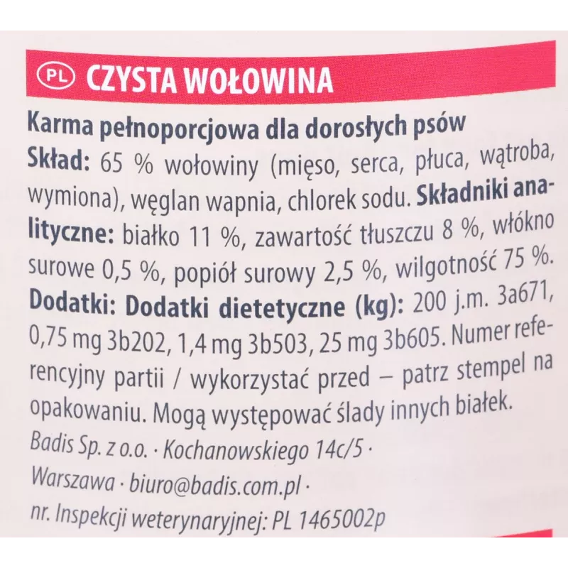 ANIMONDA GranCarno Adult Single Protein Beef - märg koeratoit - 800g