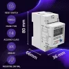Energiaarvesti QOLTEC Ühefaasiline DIN-liistule 230V (MPN 50979)