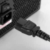 Akyga AK-PC-05C toitekaabel, CEE 7/7 - IEC C13, vask 3 x 1 mm², 5 m, must