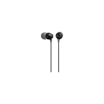 Sony MDR-EX15AP, juhtmega, 8 - 22000 Hz, kõned/muusika, 3 g, peakomplekt, must