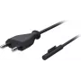 Toiteplokk Microsoft Surface 65W — sisene vahelduvvoolu laadija Surface sülearvutitele ja tahvelarvutitele, must, 65 W