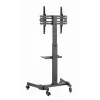 TV-alus GEMBIRD TVS-55T-01 32–55-tollistele teleritele, teras, kõrgusreguleeritav VESA 100x100–400x400, kallutus, rattad, max koormus 35 kg