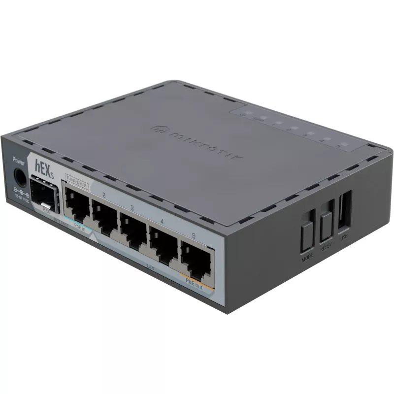 Mikrotik E60IUGS juhtmega ruuter Gigabit Ethernet must