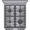 Gorenje GKS5C71XF vabaltseisev pliit ahjuga hõbedane