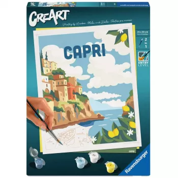 Ravensburger CreArt Capri maalimiskomplekt – lõuendimaali komplekt