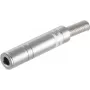 Juhtmepistik ShiverPeaks BS50800 6,3 mm roostevaba teras