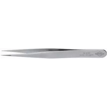 Knipex täppispintsetid pikkusega 115 mm, roostevaba teras, antimagnetiline, happekindel.