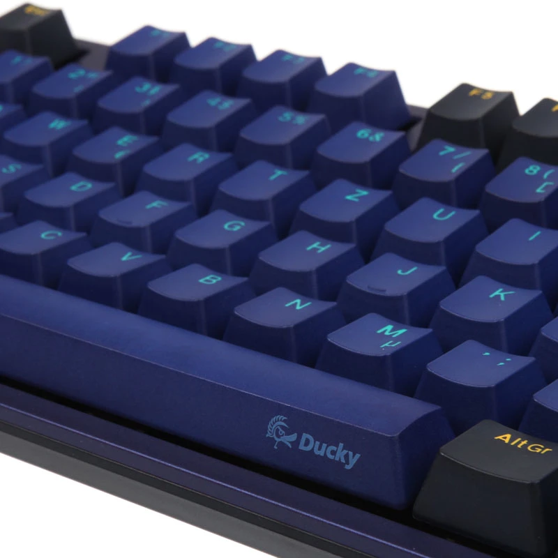 klaviatuur cap Ducky Horizon DKSA109-DEPDBBZOH PBT material Must blue