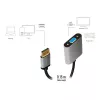 LogiLink CDA0109 kaablisoo muundur DisplayPort->VGA 0,15 m hall/must