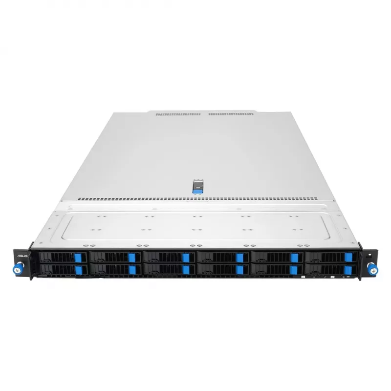 Rack 1U lauaarvuti ASUS ExperCenter Pro ERA100A B6 — Intel Core i5, 8GB DDR5, 4×2,5-tollised sahtlid, 500W toiteplokk, 1×PCIe 5.0 x16, 3×RJ‑45