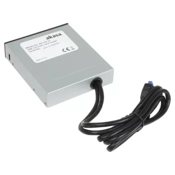 Akasa AK-ICR-27 kaardilugeja USB 3.2 Gen 1 (3.1 Gen 1) Sisemine Must, Hall