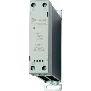 Finder SSR-Relee 22,5 mm korpuses 77.11.9.024.8250 1 normaalselt avatud kontakt (77.11.9.024.8250)