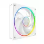 Korpuse ventilaator MODECOM VOLCANO LOOP 120 ARGB Valge — 120 mm, ARGB-valgustus, PWM-tugi, 400–1400 p/min