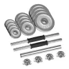 Reguleeritavad hantlid Rebel Chrome 20 kg kohvri ja kangidega (2) — plaadid 2,5 kg, 1,25 kg, 0,5 kg