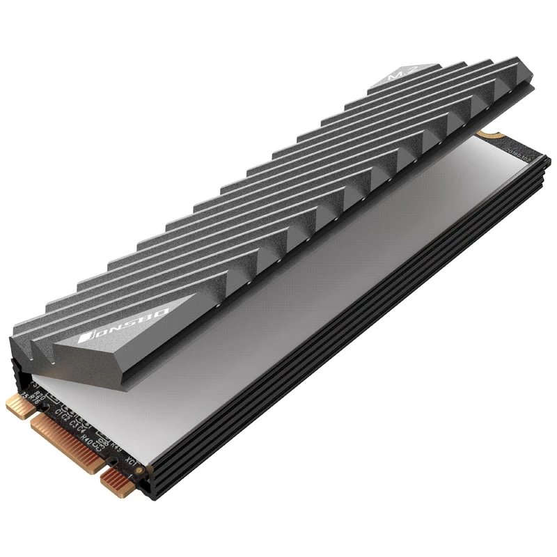Jahutusradiaator Jonsbo M.2-3 hall Must Hall 24.4mm 73mm 9.6mm