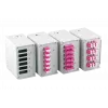 EFB Elektronik esipaneel 6x SC-D, LC-Quad jaoks 2,8 mm kruviaukudega