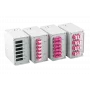 EFB Elektronik esipaneel 6x SC-D, LC-Quad jaoks 2,8 mm kruviaukudega