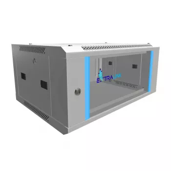 Seinale kinnitatav rack Extralink 4U 600x450 Hall