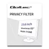 Ekraani privaatsusfilter Qoltec 51058 59.9 cm (23.6 tolli) monitor