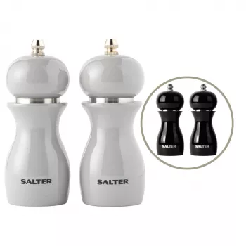Soola- ja pipraveskid Salter 7613 GYXR, hall läikviimistlus