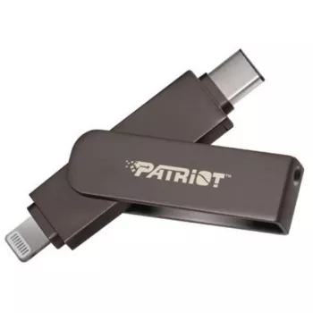 USB-mälupulk Patriot 256GB USB 3.2 Lightning USB-C Must PI256GSKM30CL