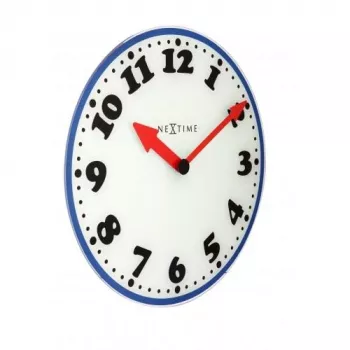 NeXtime kell 8151 Boy, Ø43 cm, sein, valge/sinine/must/punane