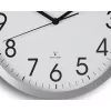 MAUL Wanduhr MAULmove - AA - 1,5 V - Alumiinium - Valge - Alumiinium - Klaas - 35 mm (9063008)