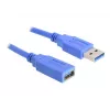 USB-kaabel DeLOCK USB 3.0-A M/F 1 m