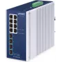 PLANET IP30 tööstuslik 8-pordiline haldamata Gigabit Ethernet lüliti