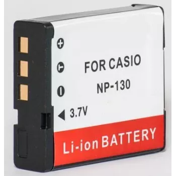Laetav liitiumioonaku Extra Digital NP-130 3,7 V 1250 mAh ühilduvatele seadmetele