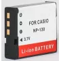 Laetav liitiumioonaku Extra Digital NP-130 3,7 V 1250 mAh ühilduvatele seadmetele