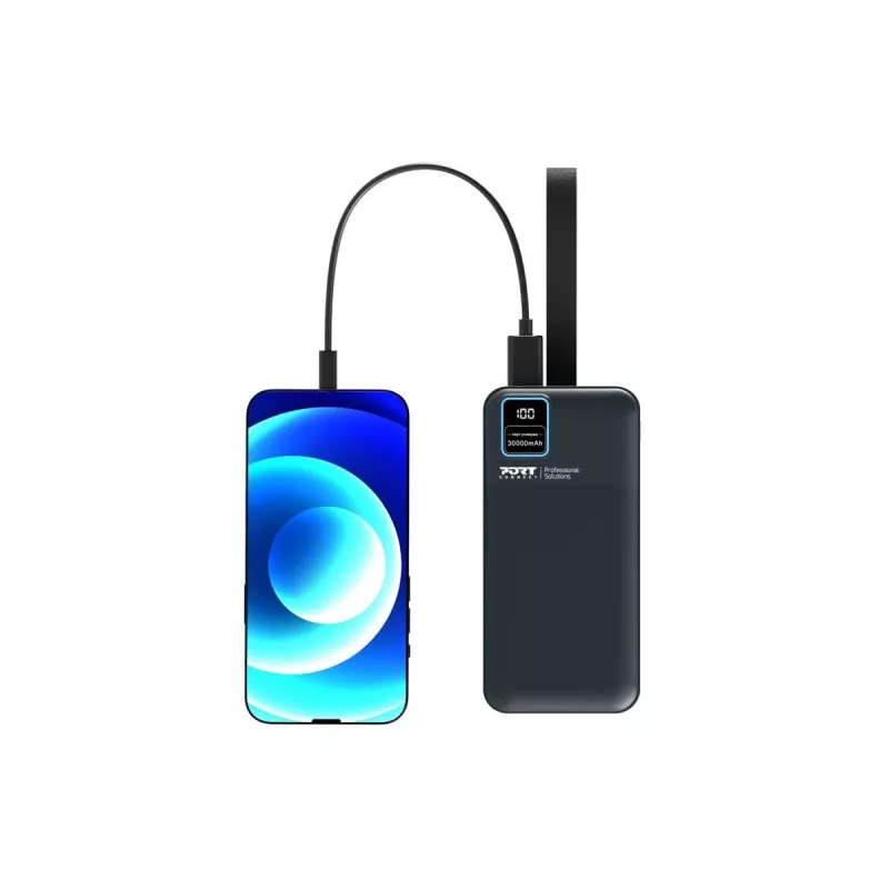 Kaasaskantav laadija Port Designs 907003 30000 mAh