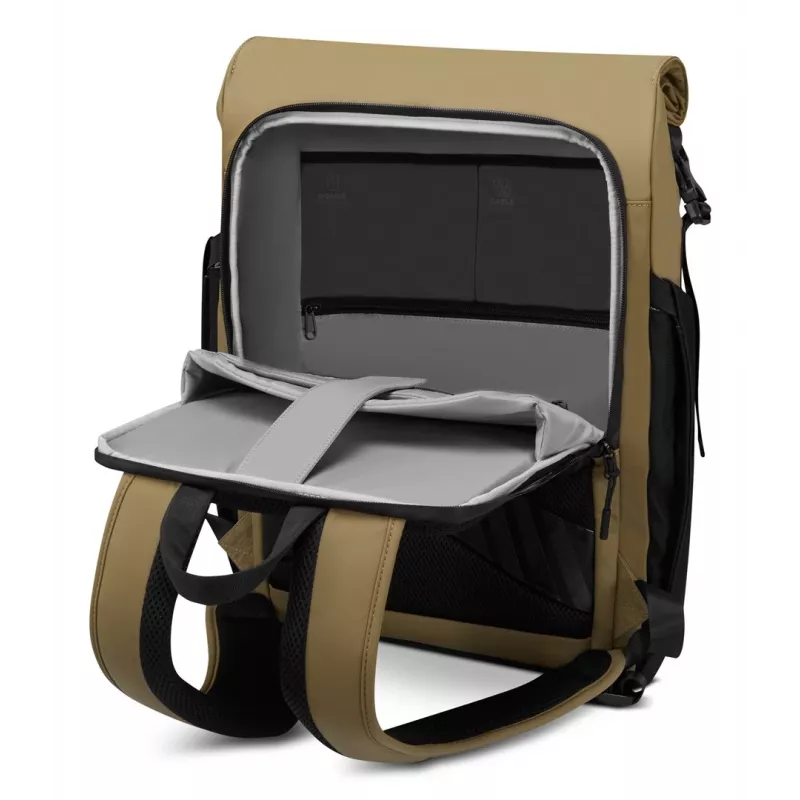Sülearvuti seljakott Lenovo GX41U39298 kuni 40,6 cm (16-tolliste) sülearvutitele, nailon/polüester, 25 L, must/kollane