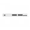 Cisco Catalyst 1300-24T-4G hallatav lüliti, 24 porti GE, 4x1GE SFP, piiratud eluaegne kaitse (C1300-24T-4G)