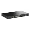 D-Link 28-pordiline Gigabit virnastatav PoE+ nutihalduslüliti 4 x 10G SFP+ pordiga