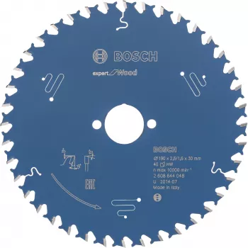 Ümmargune saeleht Bosch 2 608 644 048 19 cm 1 tk