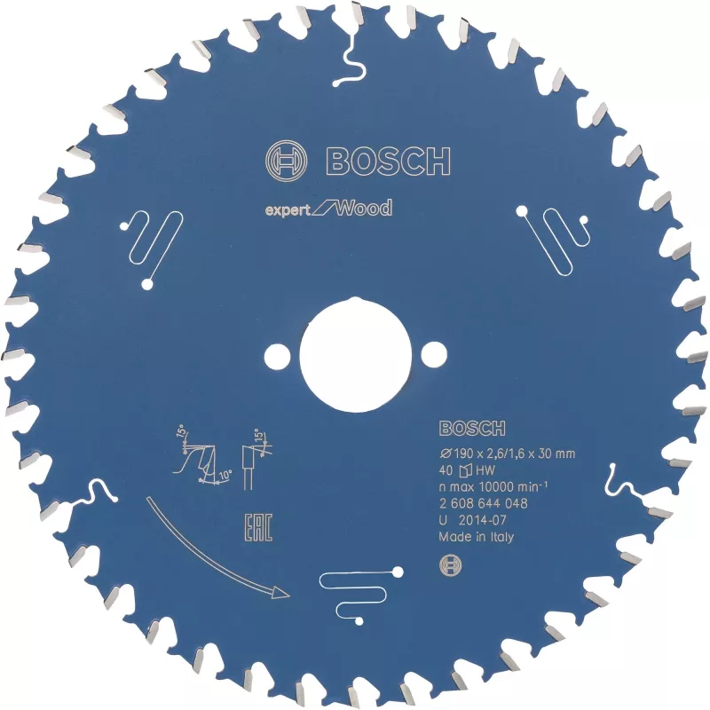 Ümmargune saeleht Bosch 2 608 644 048 19 cm 1 tk