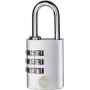 YALE Y151B/30/125/1 tabalukk 30 mm hõbedane kombinatsioonlukk