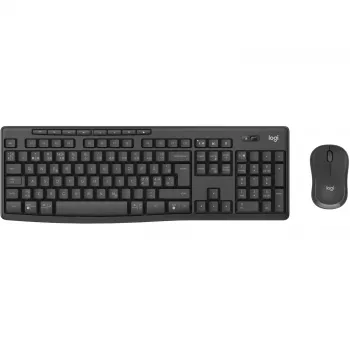 Logitech MK370 Combo for Business klaviatuur, hiir kaasas, kontor, RF juhtmevaba + Bluetooth, QWERTY, Nordic, grafiit